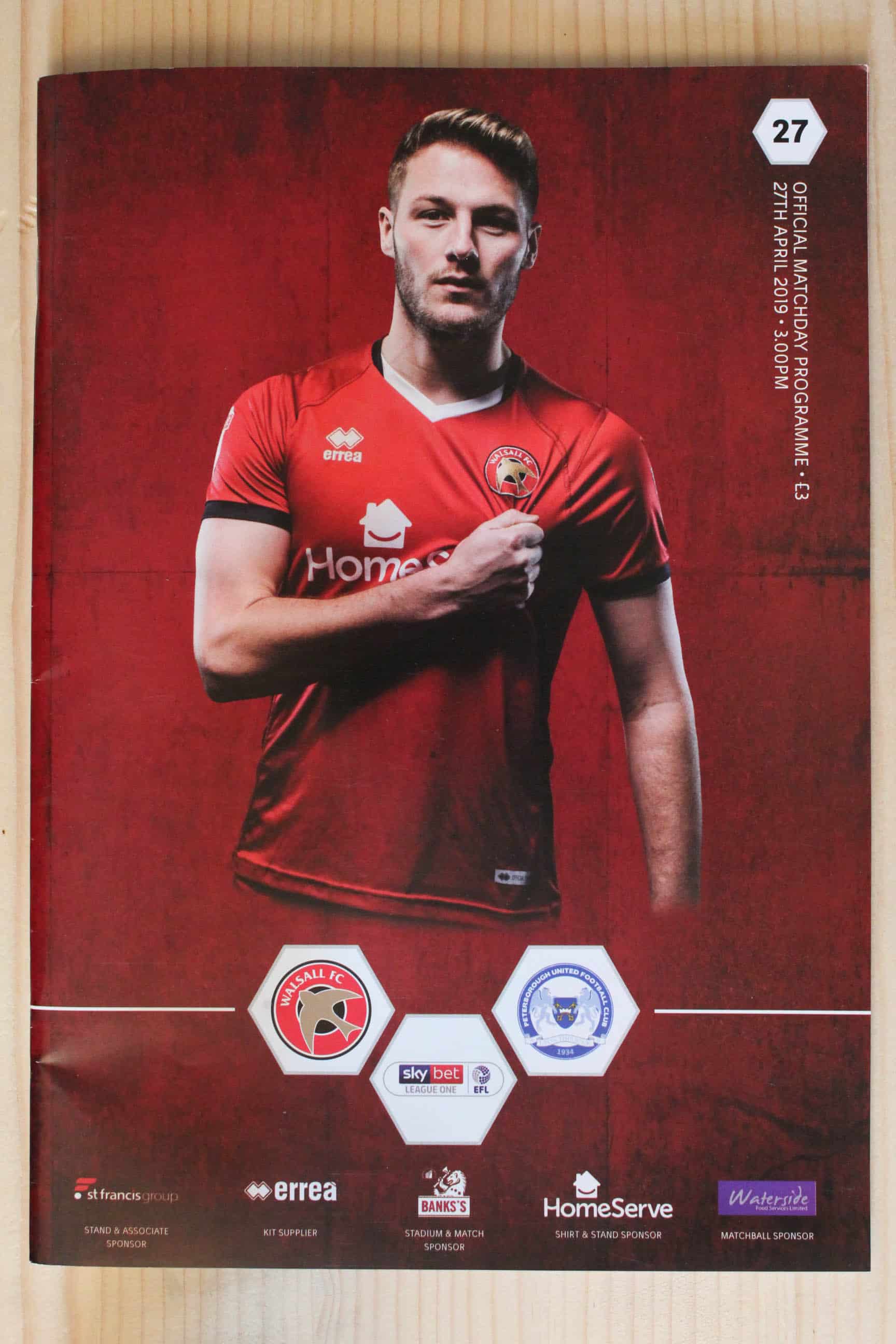 Walsall FC v Peterborough United FC